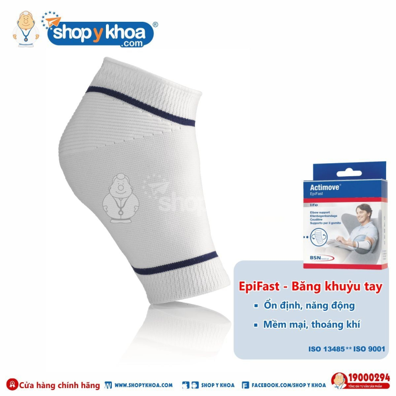 dai nep chinh hinh actimove epifast  bo khuyu tay mau trang