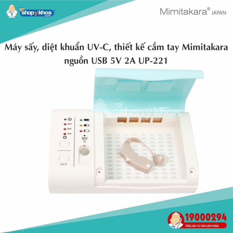 may say diet khuan uv c thiet ke cam tay mimitakara up 221  nguon usb 5v 2a
