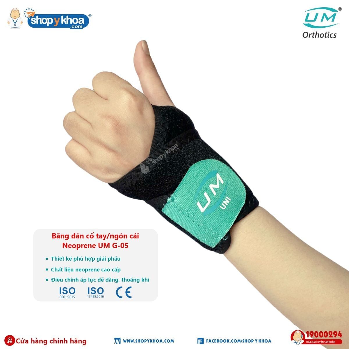 bang dan co tay ngon cai neoprene um g 05