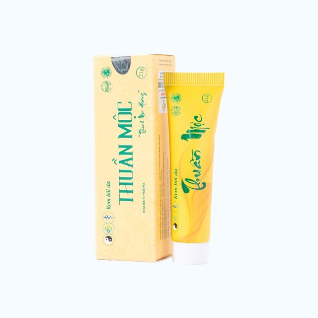 kem boi da thuan moc giup duong am va lam diu mat da  tuyp 16g 21g