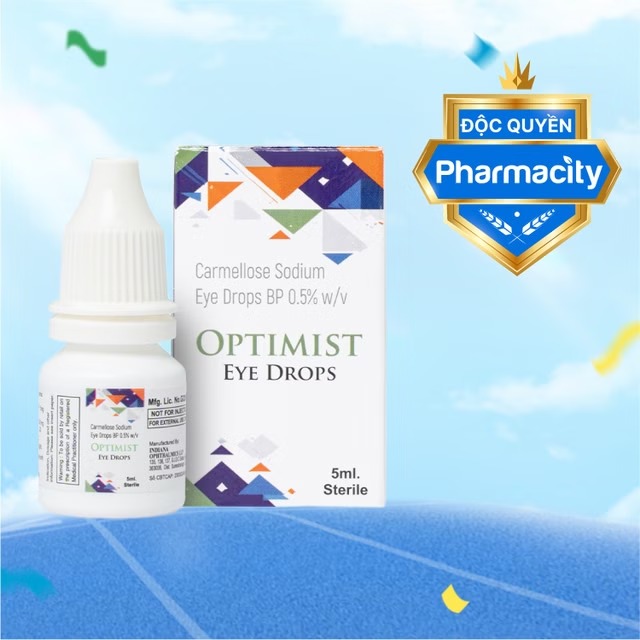 nuoc nho mat nhan tao optimist  chai 5ml