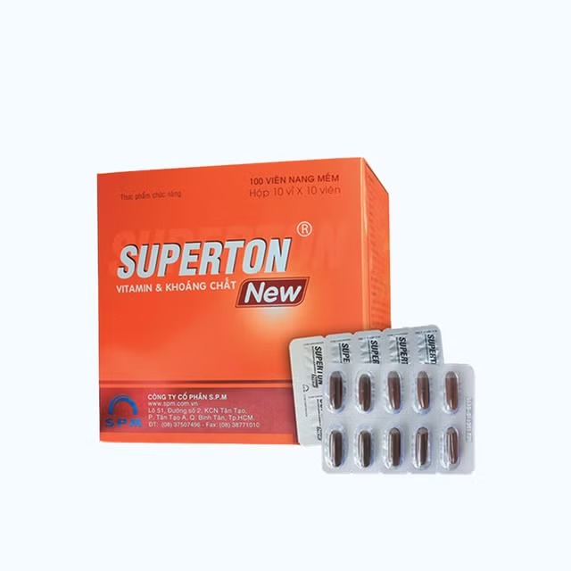 vien uong superton new bo sung vitamin  hop 10 vi x vi 10 vien